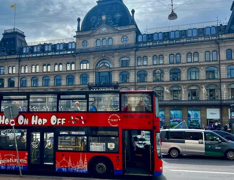 Fermata del percorso dell'Autobus Turistico di Copenaghen al Palazzo Reale