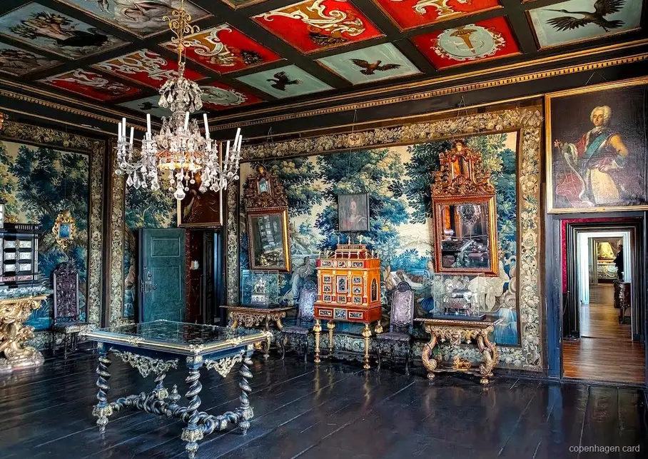 Joias da Coroa Dinamarquesa expostas no Tesouro do Castelo de Rosenborg