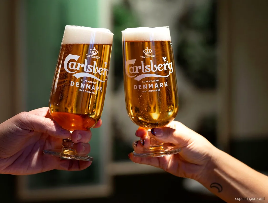 Interaktiv vetenskapsutställning om bryggning inne i Carlsberg Experience