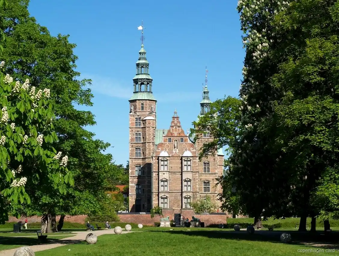 Rosenborg Castle tickets entrance with the King's Garden in the foreground